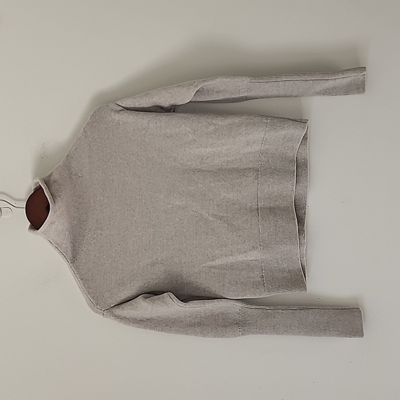Aritzia Wilfred Cyprie Sweater Merino wool mock-neck sweater Size XXS - Picture 2 of 11